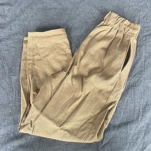 eli & barry Hemp Organic Cotton Canvas Pants - Mushroom